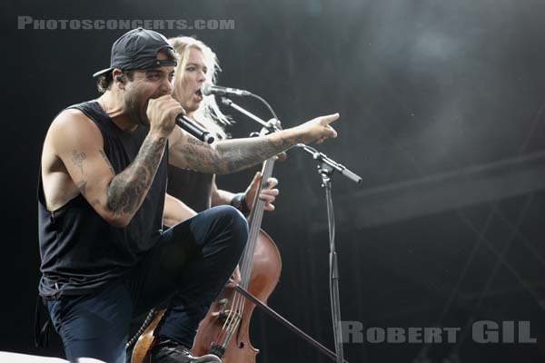 APOCALYPTICA - 2016-06-11 - PARIS - Hippodrome de Longchamp - Main Stage - 